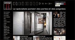 Desktop Screenshot of passage-porte.com